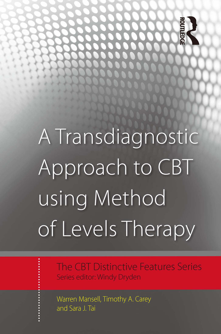 Unified Protocol for Transdiagnostic treatment of Emotional Disorders. Transdiagnostic processes. Cbt with book. Leveling methods